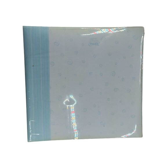 Baby Boy Scrapbook By Markings 12" x 12" Blue and White - Picture 5 of 7